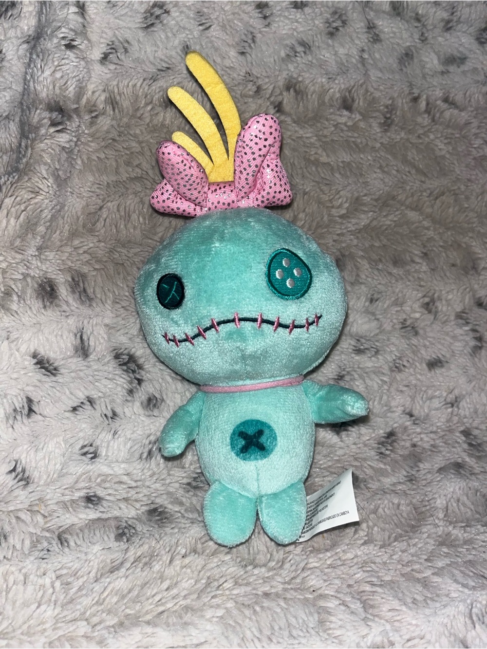 Disney Store Scrump Plush 8” Lilo And Stitch Stuffed Animal Doll